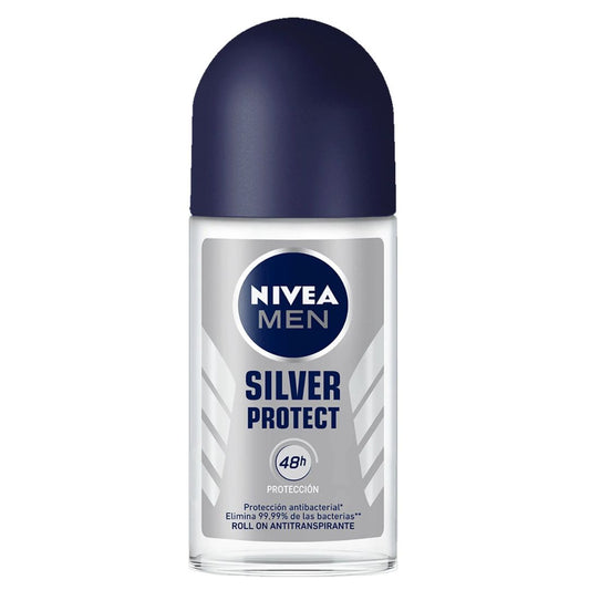 Nivea Roll On Varón Silver Protect 50 ml