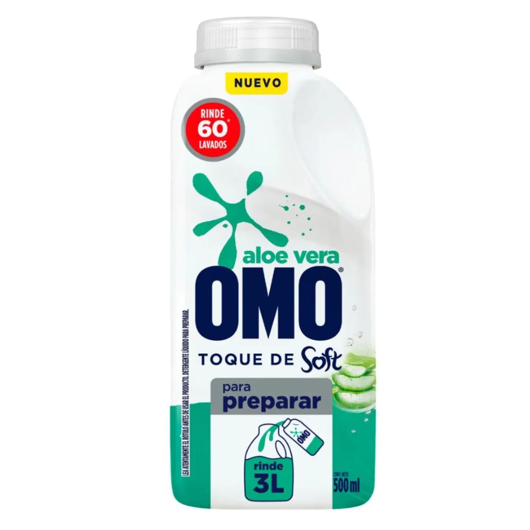 Omo Para Diluir Aloe Vera con Soft 500 ml