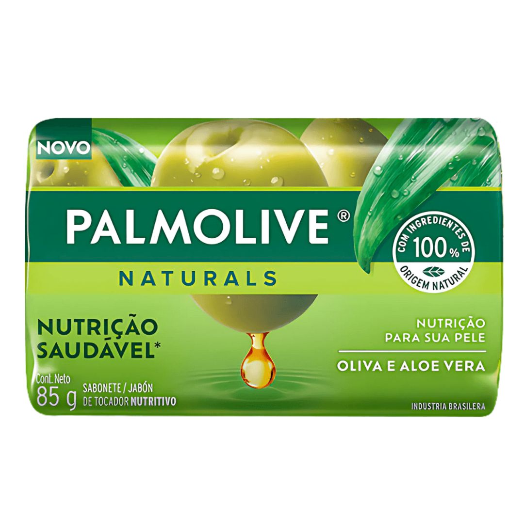 Palmolive Jabón Barra Aloe Vera y Oliva 85 grs