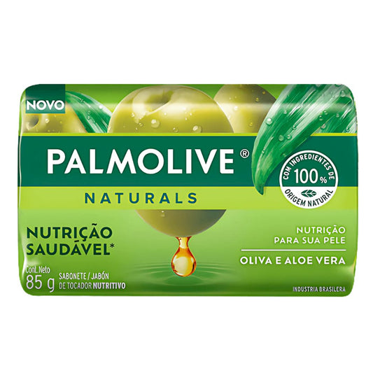 Palmolive Jabón Barra Aloe Vera y Oliva 85 grs