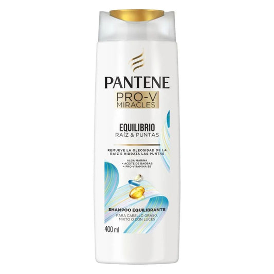Pantene Shampoo Equilibrio Raíz y Puntas 300 ml