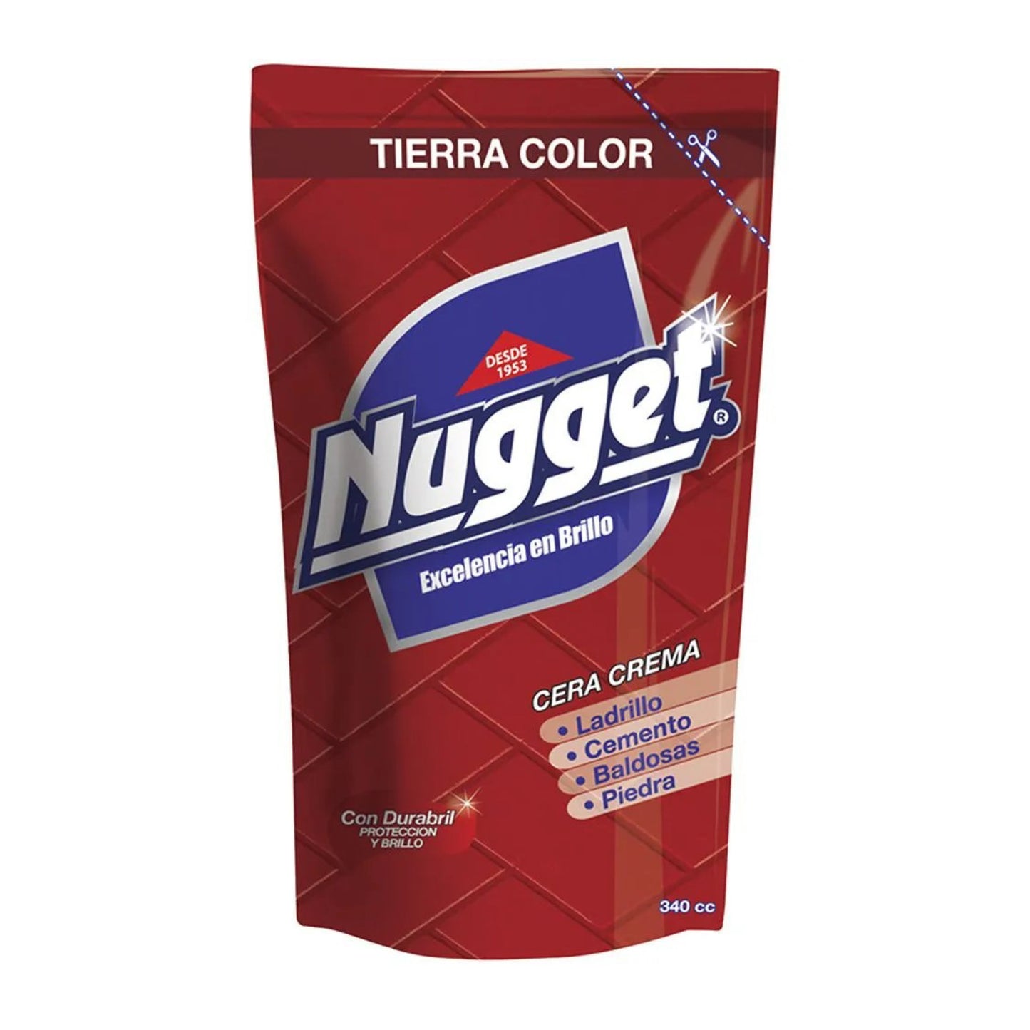 Nugget Cera Crema Tierra Color 340 cc