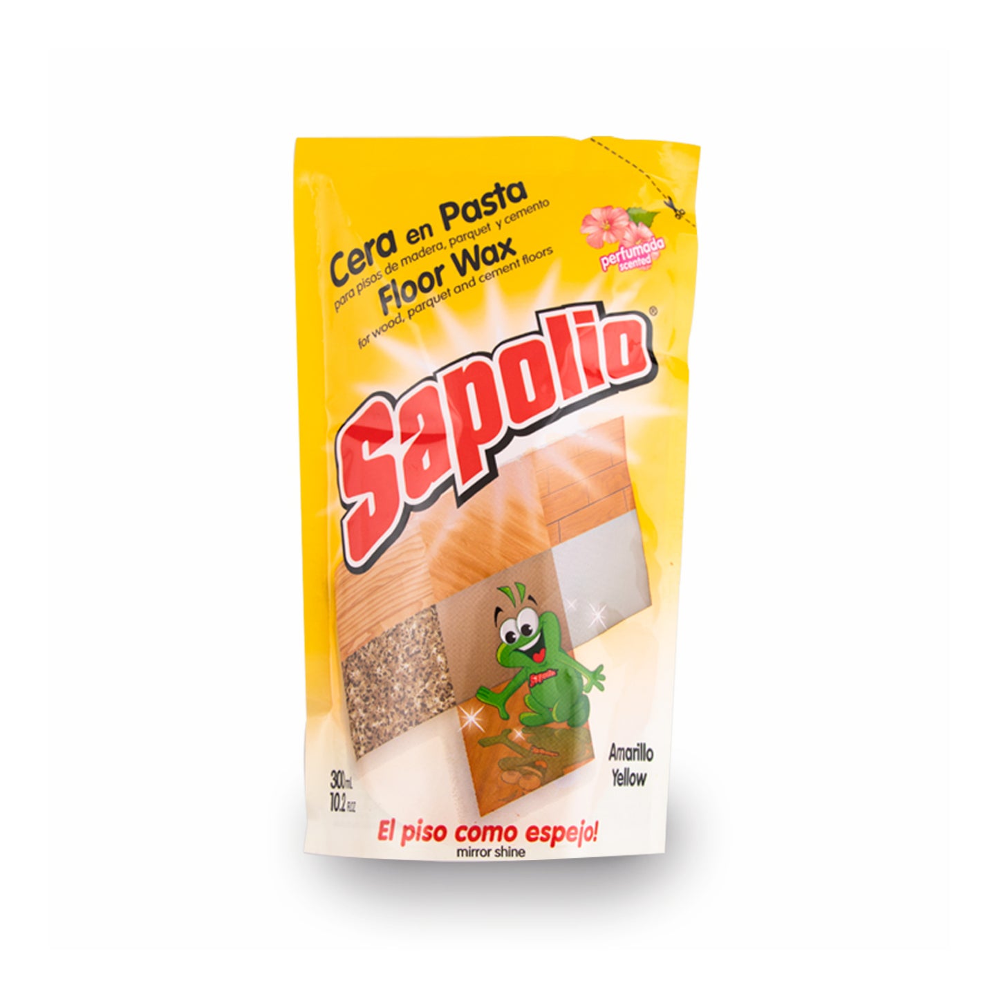 Sapolio Cera Crema Amarilla 300 ml