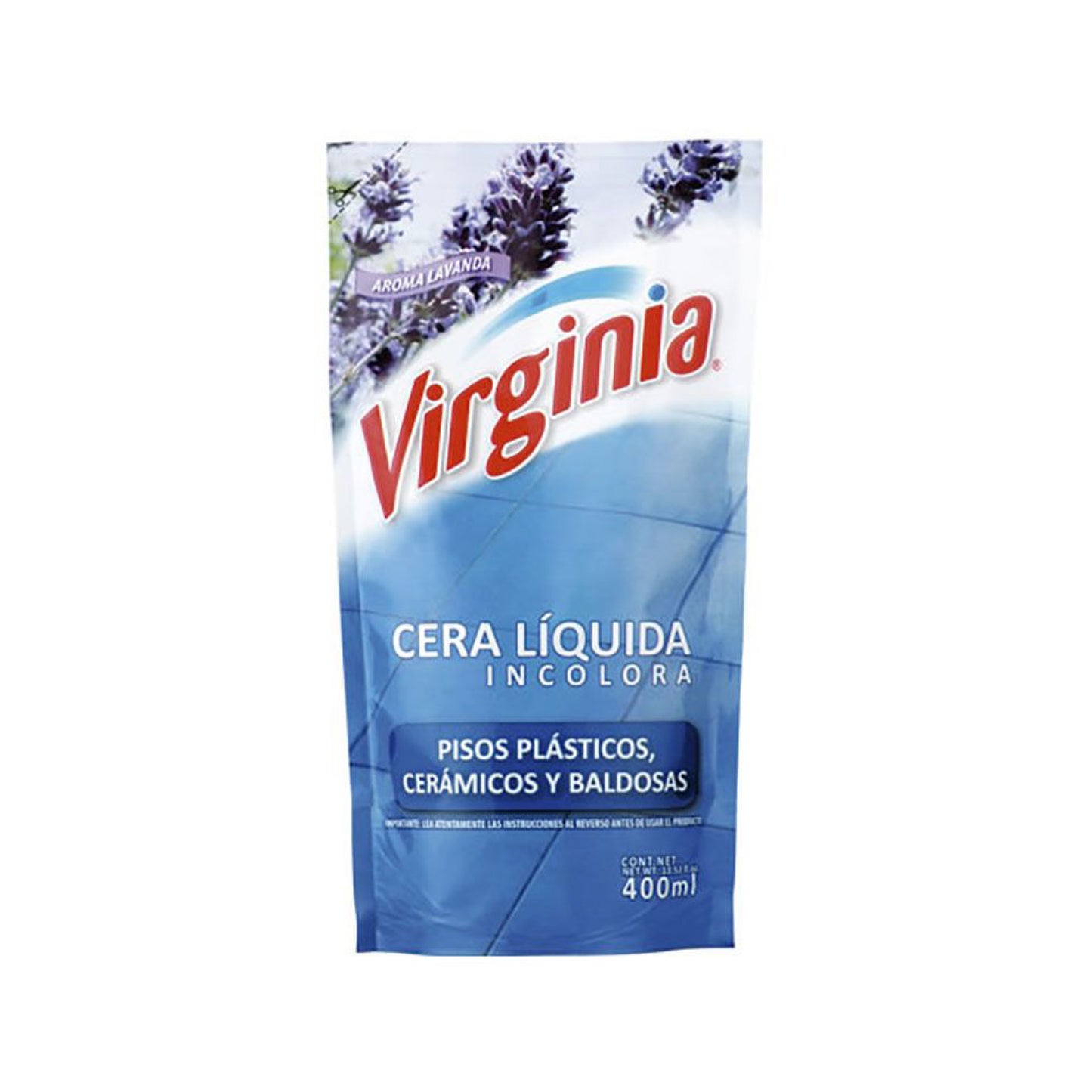 Virginia Cera Líquida Recarga Incolora 400 ml