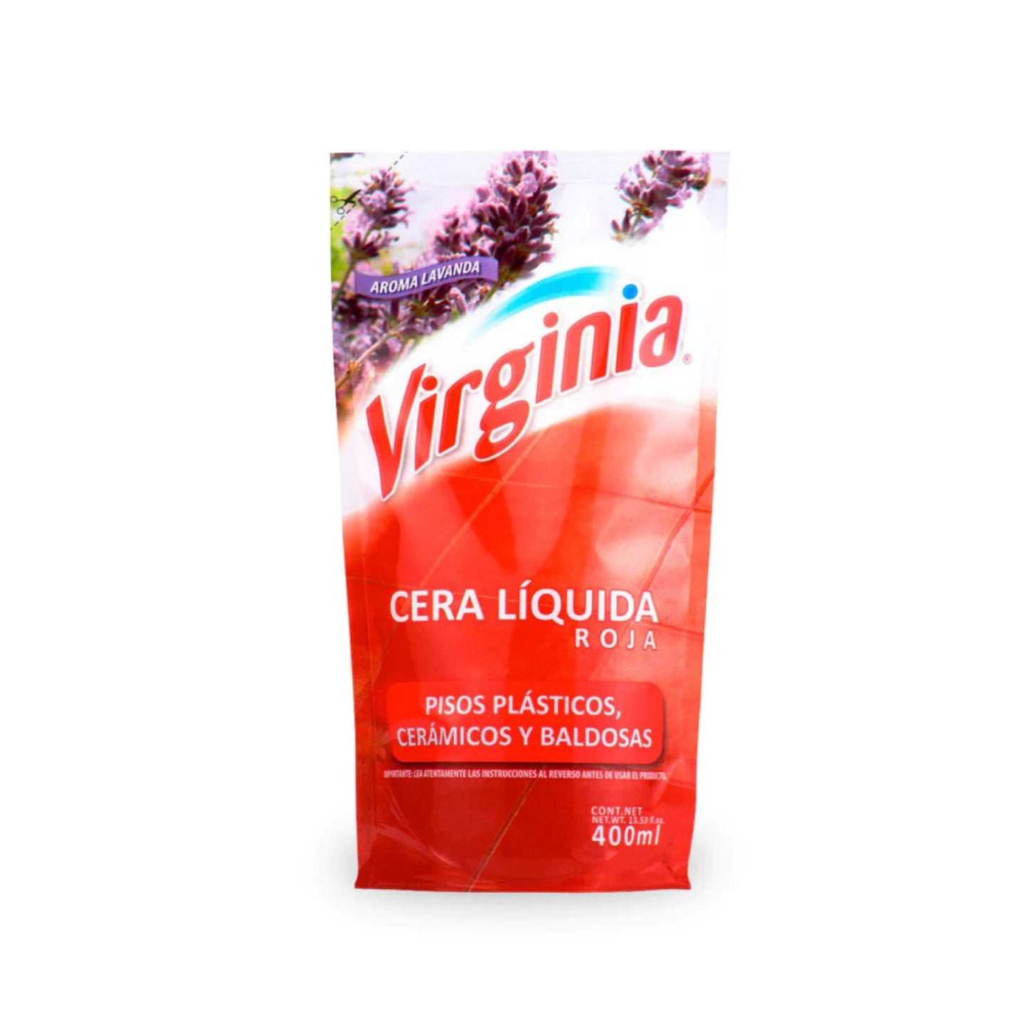 Virginia Cera Líquida Recarga Roja 400 ml