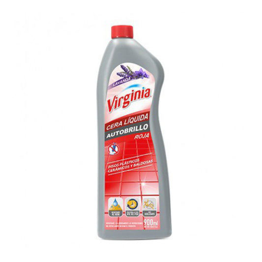 Virginia Cera Líquida Roja Autobrillo 900 ml