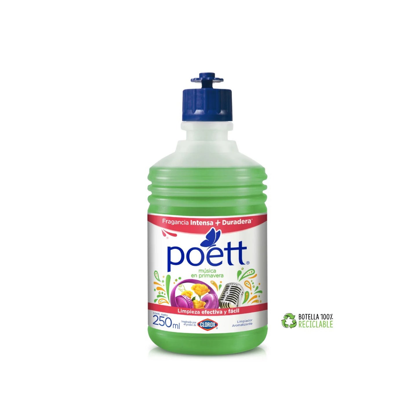 Poett Limpia Piso Música de Primavera 250 ml