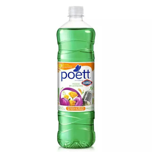 Poett Limpia Piso Música de Primavera 900 ml