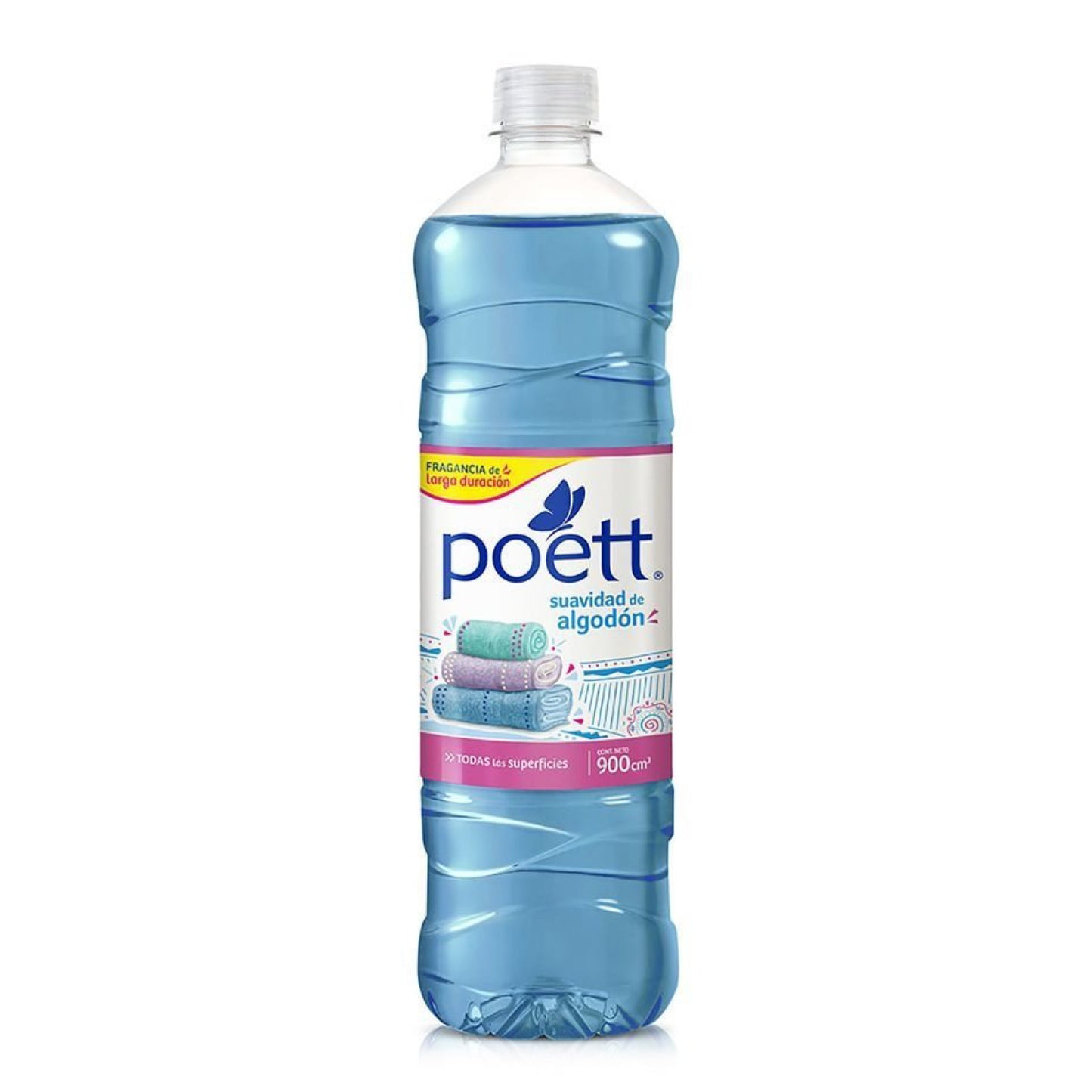 Poett Limpia Piso Suavidad de Algodón 900 ml