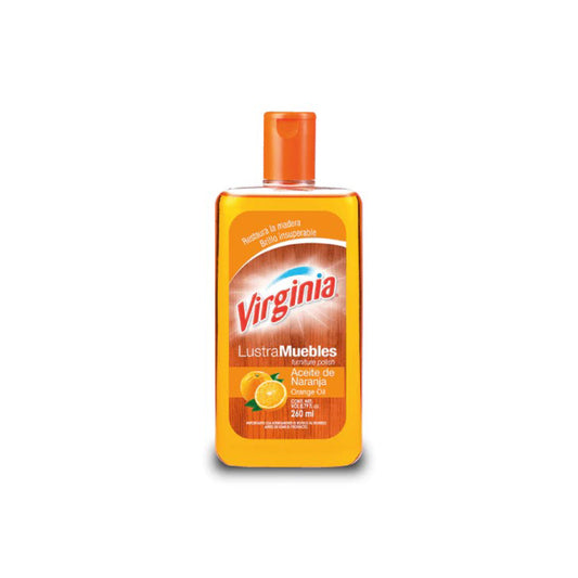 Virginia Lustra Muebles Aceite Naranja 260 ml