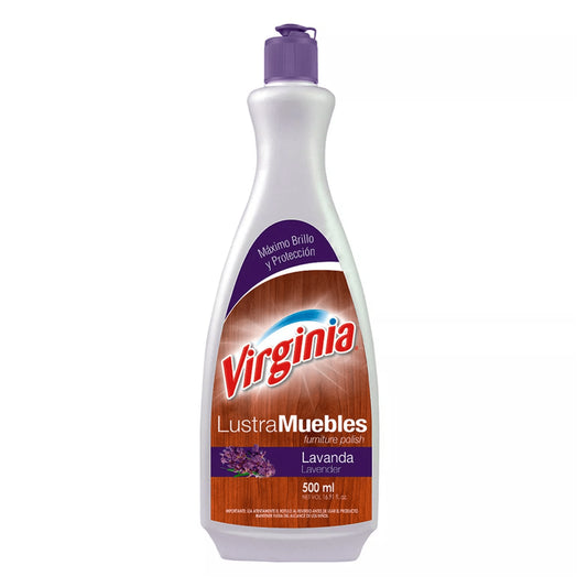 Virginia Lustra Muebles Crema Lavanda 500 ml