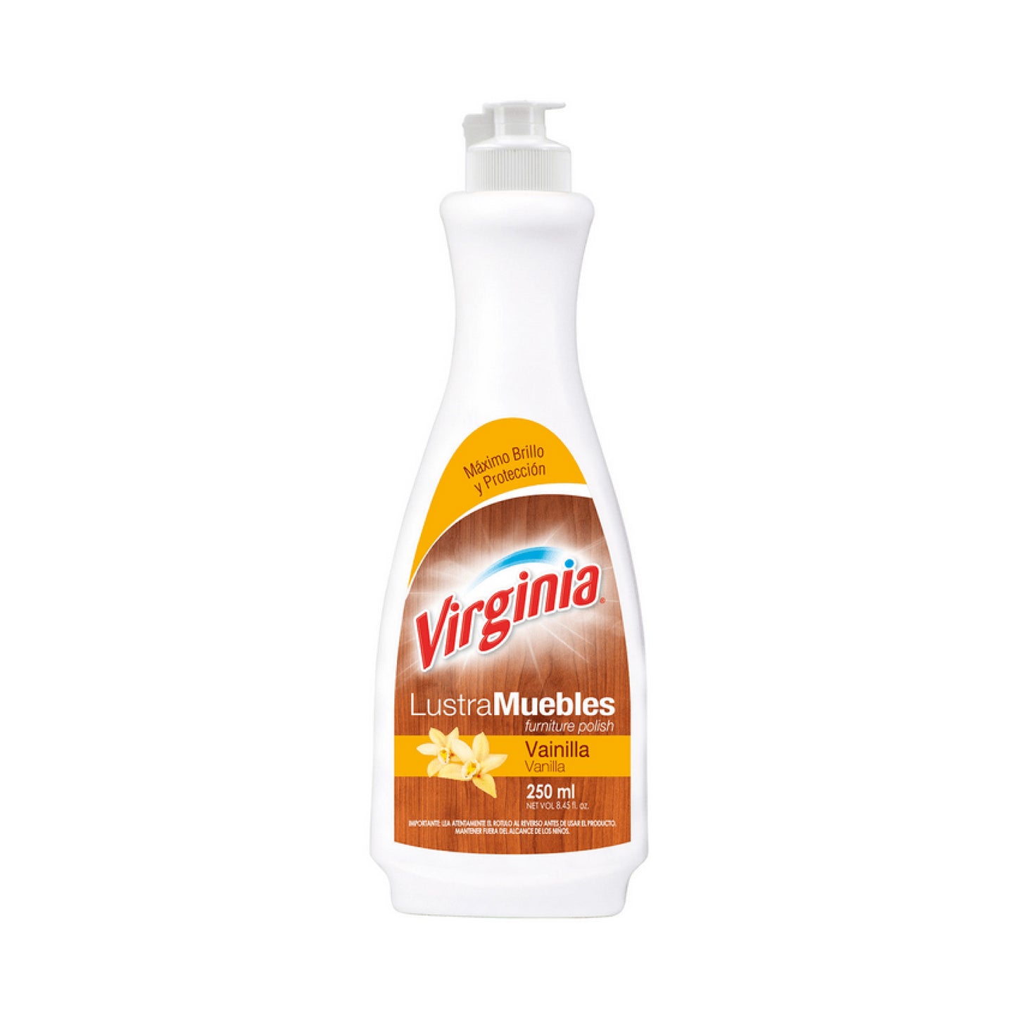 Virginia Lustra Muebles Crema Vainilla 250 ml