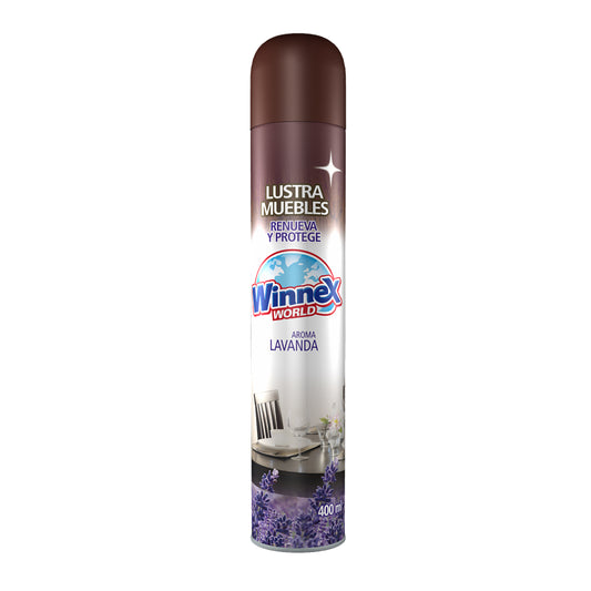 Winnex Lustra Muebles Spray Lavanda 400 ml