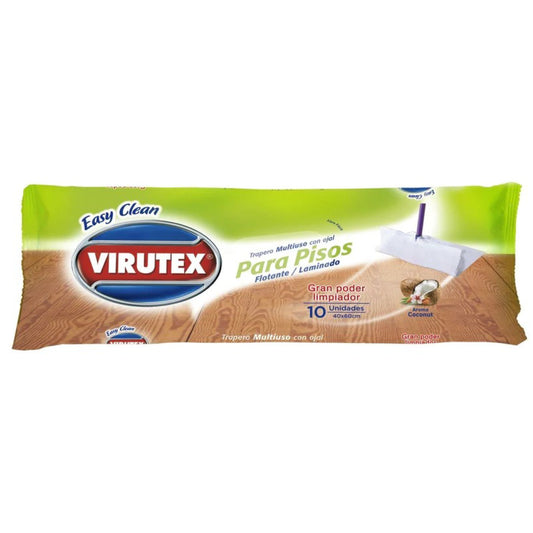 Virutex Trapero Húmedo Piso Flotante 10 Unidades