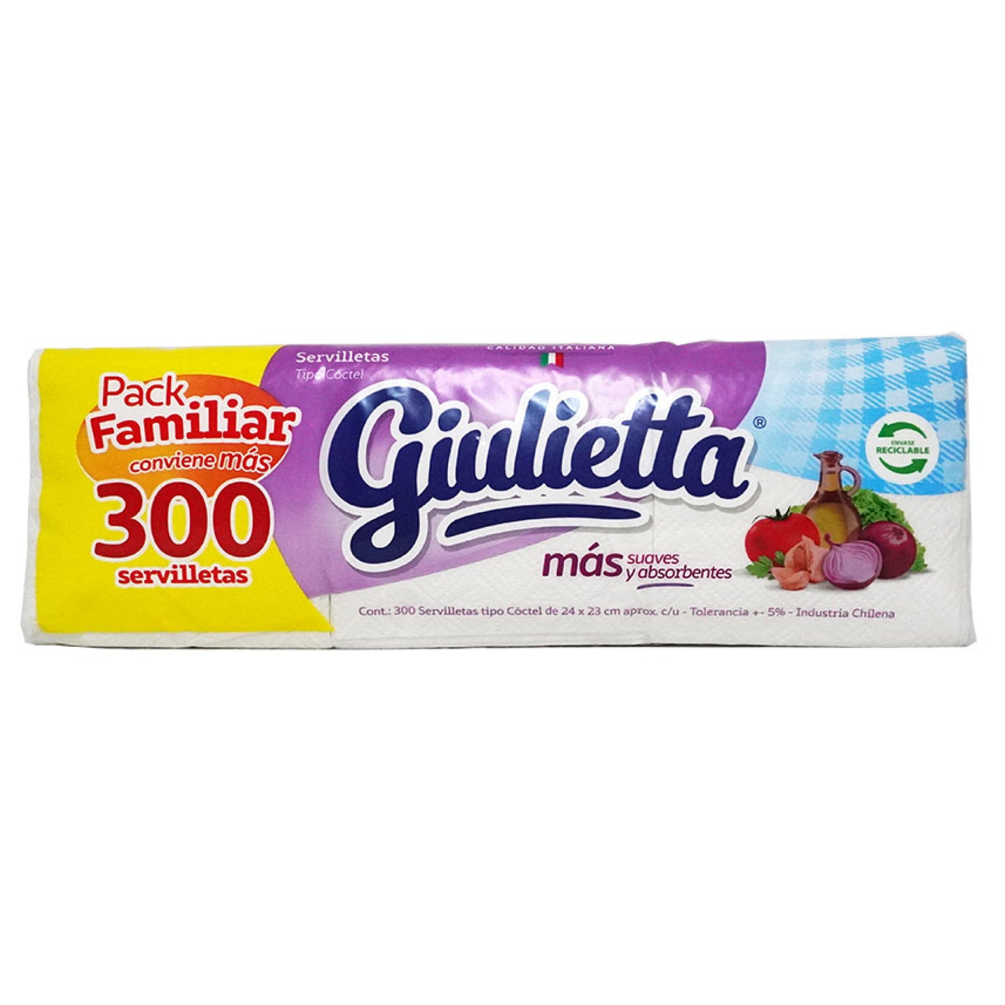 Giulietta Servilleta 300 Unidades