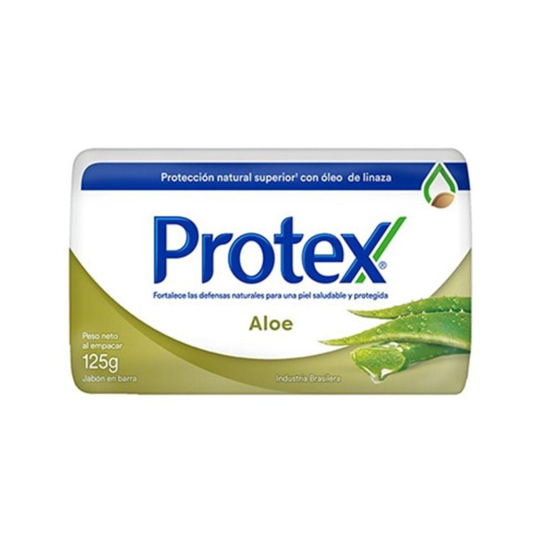 Protex Jabón Barra Aloe 125 grs