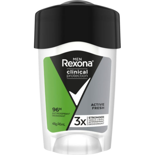 Rexona Clinical Varón Active Fresh 48 grs