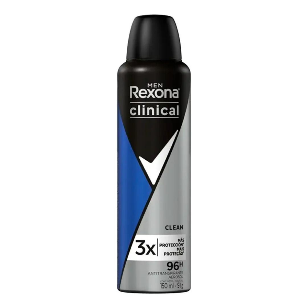 Rexona Clinical Spray Varón Clean 150 ml