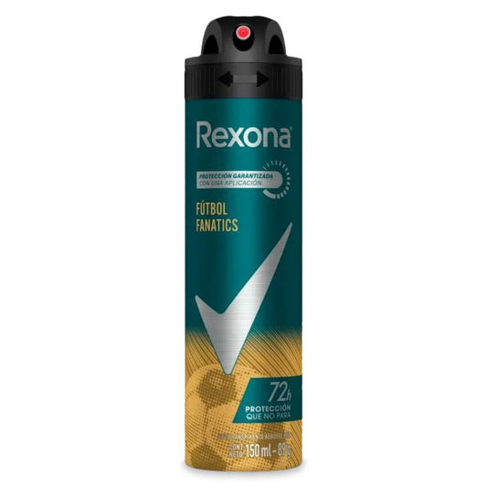 Rexona Spray Varón Fútbol Fanatics 150 ml
