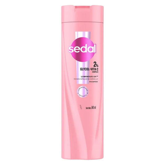 Sedal Shampoo Luminous UV Glycol + Vita C 340 ml