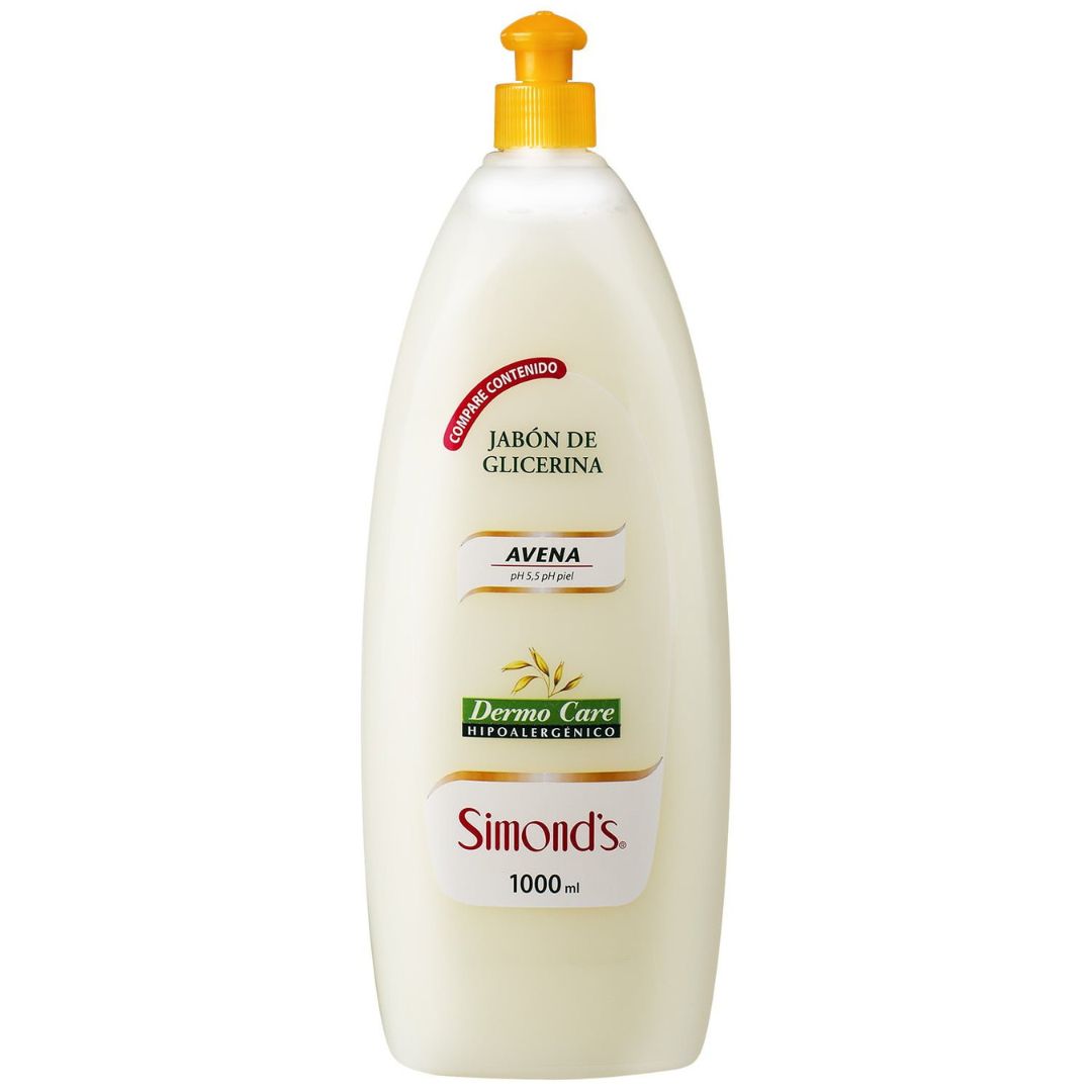 Simond's Jabón Líquido Avena 1000 ml