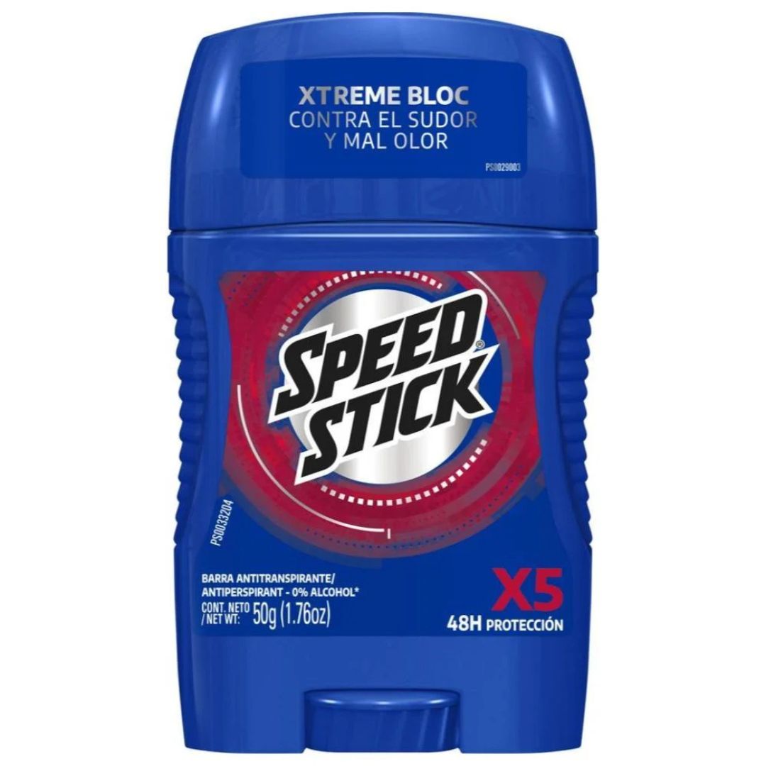 Speed Stick Barra Varón X5 50 grs