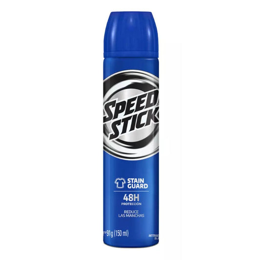 Speed Stick Spray Varón Stain Guard 150 ml