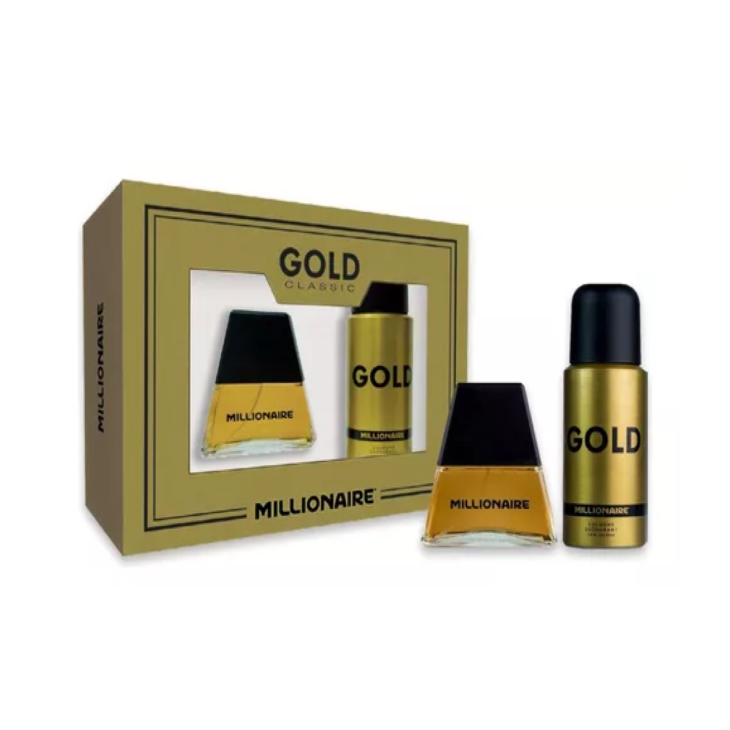 Estuche Millonaire Gold 60ml + Desodorante Gold 150ml