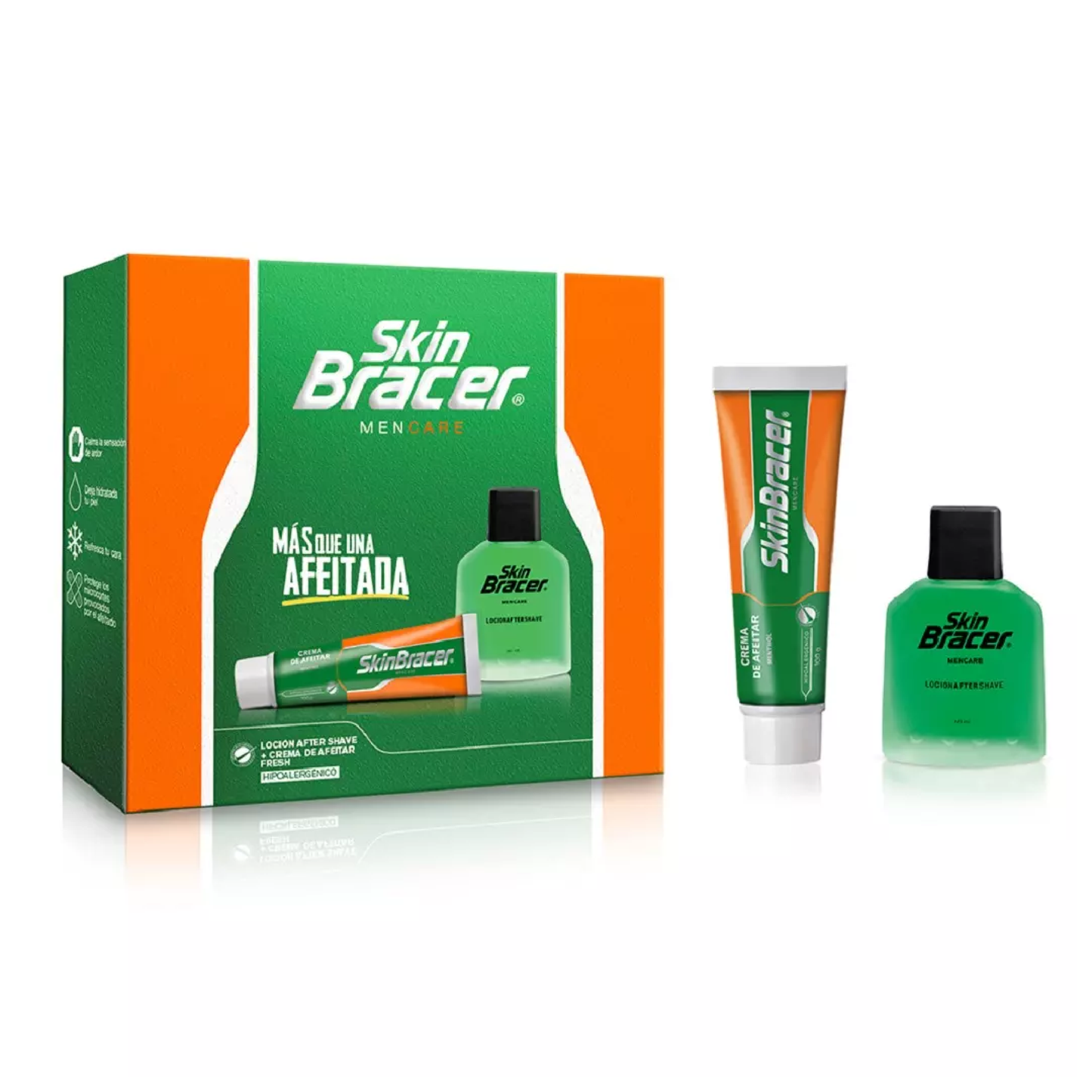 Estuche Skin Bracer Locion after shave 60ml + Crema de afeitar 100g