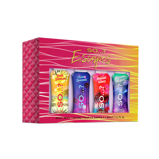 Set de colonias miss so...?  4 x  50  ml