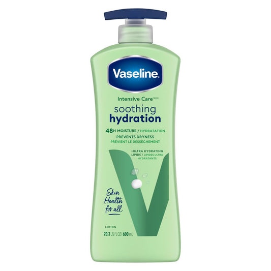 Vaseline Crema Corporal Soothing Hydration 600 ml