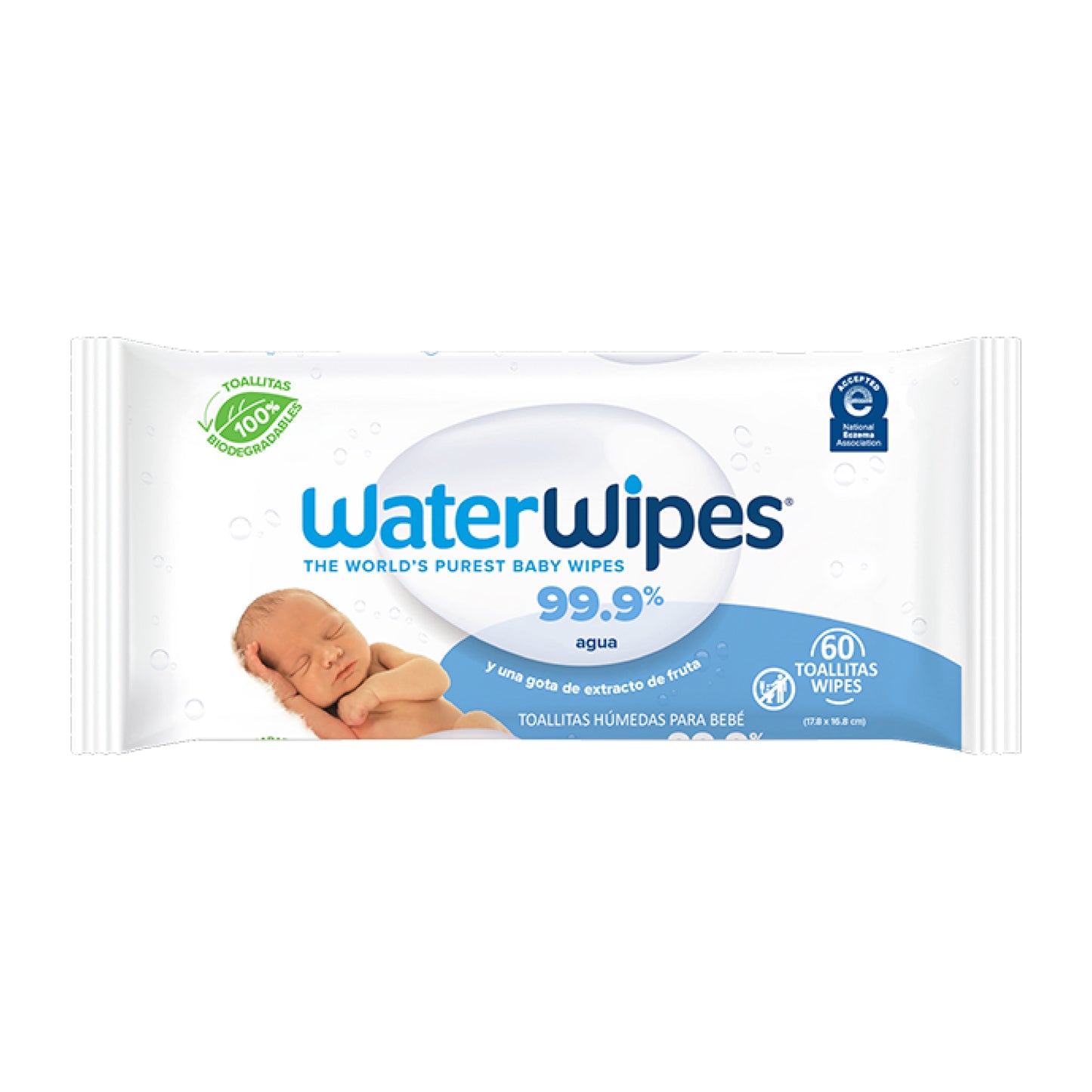 Water Wipes Toallitas Húmedas / 60 Unidades