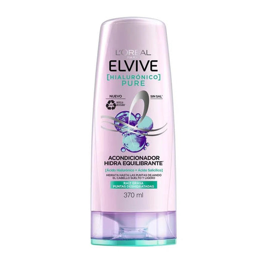 Elvive Acondicionador Hialurónico Pure 370 ml