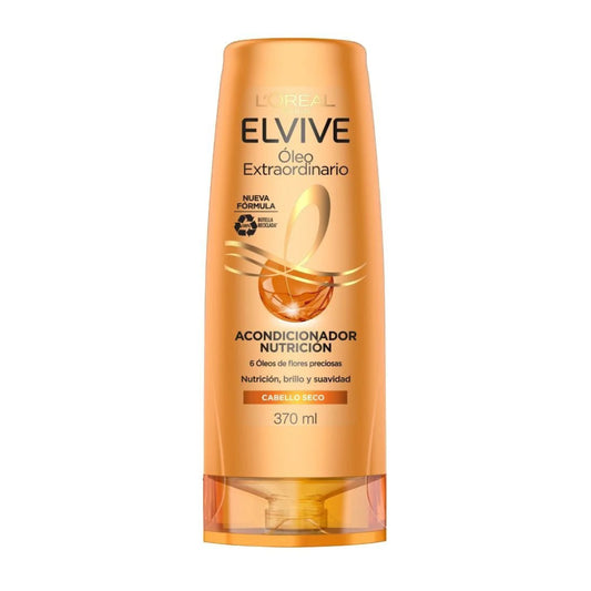 Elvive Acondicionador Óleo Extraordinario Cabello Seco 370 ml