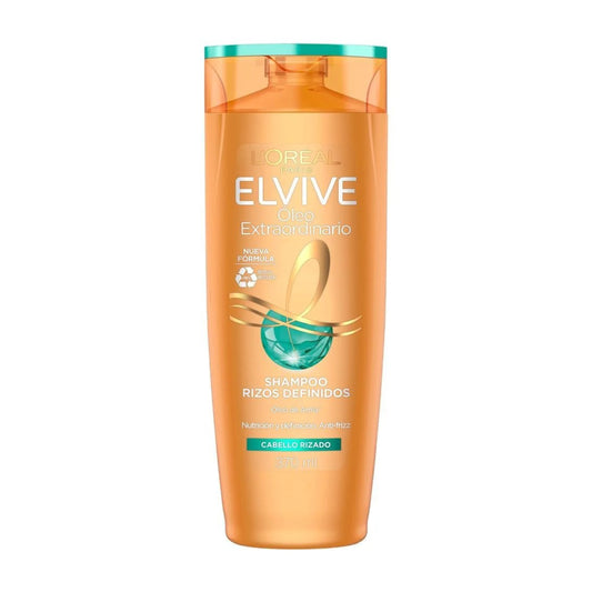 Elvive Shampoo óleo Extraordinario Rizos 370 ml
